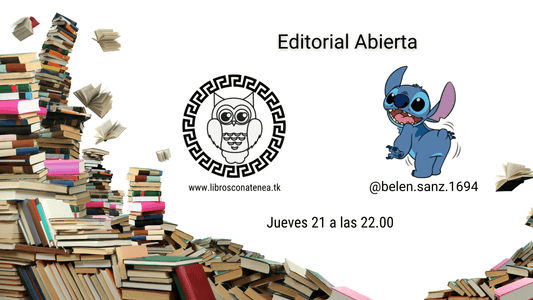 editorial abierta de libros con atenea