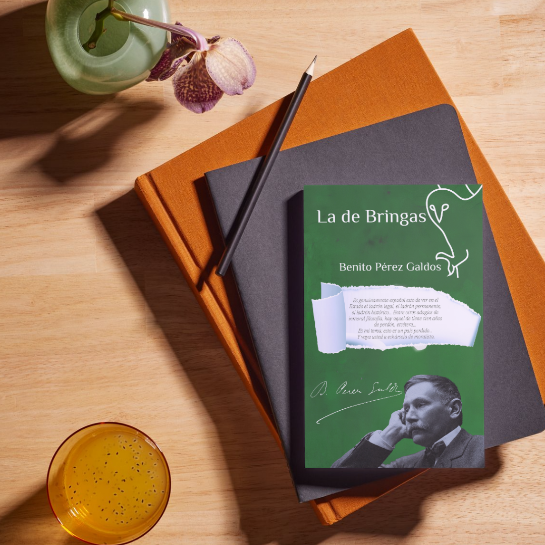 🌟 Descubre "La de Bringas" de Benito Pérez Galdós, una obra maestra del realismo literario español que retrata la sociedad madrileña del siglo XIX. ¡Reserva tu edición especial por solo 15 €! 📖