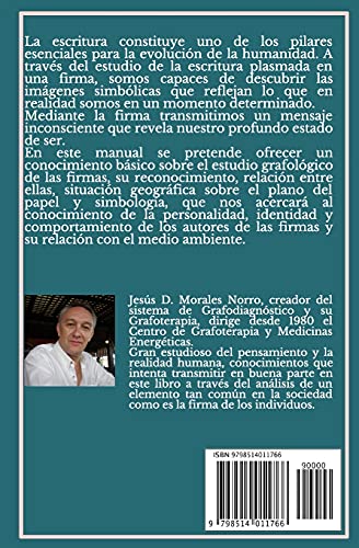 Firma, texto y rúbrica ▷ Jesús D. Morales Norro