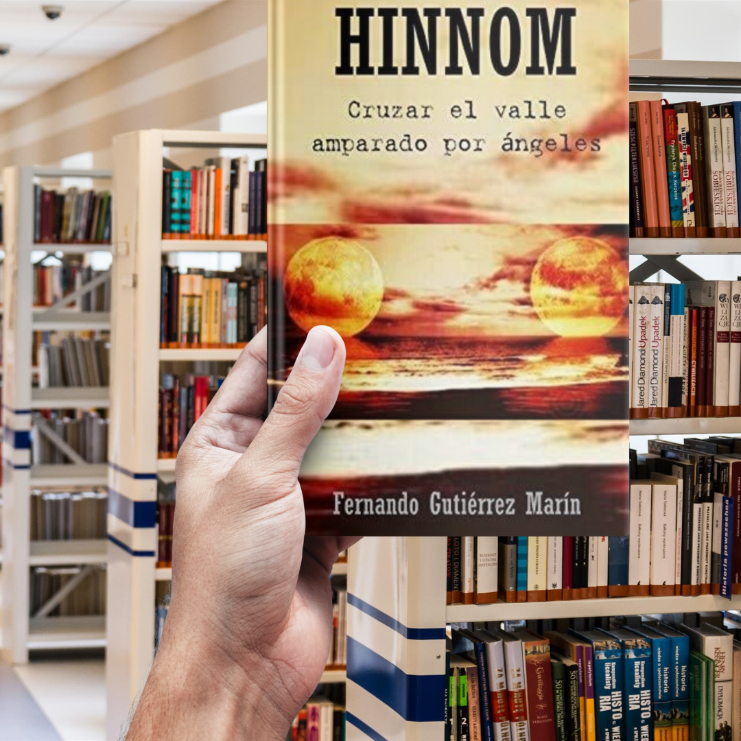 Oferta del libro HINNOM: Cruzar el valle amparado por Ángeles de Fernando Gutiérrez Marín Hospital Universitario Marqués de Valdecilla, Santander, marzo del año 2019. A través de esta historia de superación real, el protagonista se enfrenta a una experiencia cercana a la muerte, la cual, produce una tajante remodelación en su estilo de vida. Relata en primera persona y cronológicamente la pugna por salir del centro universitario: Vivo.