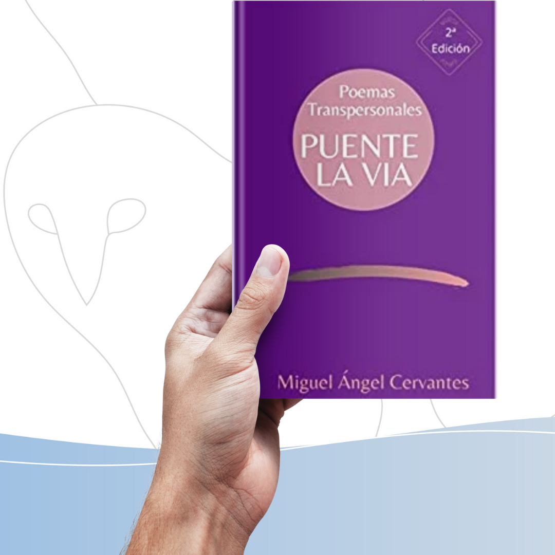 Segunda Edición del poemario Puente La Vía de Miguel Ángel Cervantes Almodóvar, es publicado en Amazon para facilitar ese proceso transformador, transpersonal, en formato poesía, compartido por el autor con amor y pasión. Forma parte de su propósito de vida como facilitador de espacios para el encuentro ¿de qué? Paz y Bienestar.