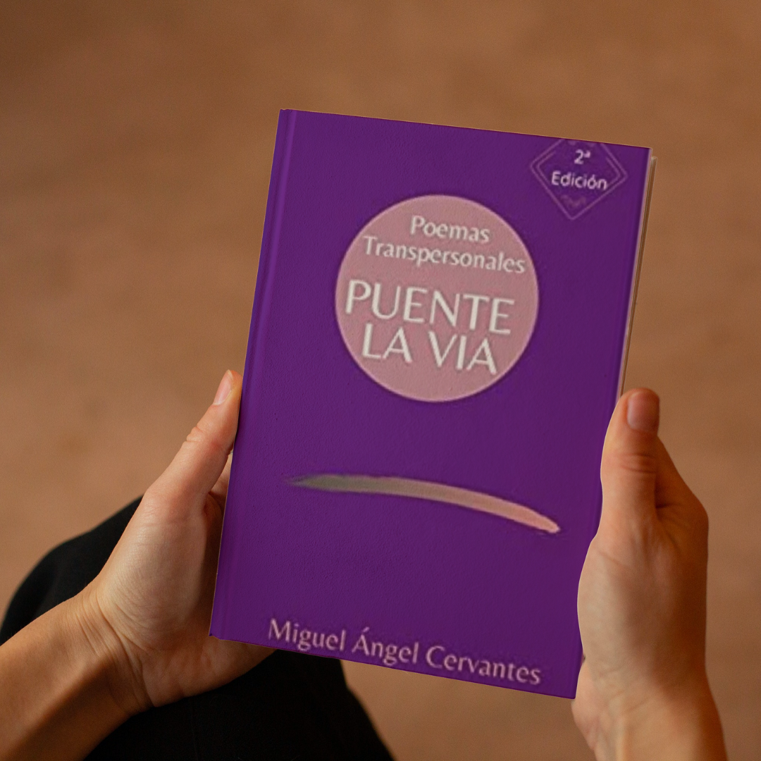 Segunda Edición del poemario Puente La Vía de Miguel Ángel Cervantes Almodóvar, es publicado en Amazon para facilitar ese proceso transformador, transpersonal, en formato poesía, compartido por el autor con amor y pasión. Forma parte de su propósito de vida como facilitador de espacios para el encuentro ¿de qué? Paz y Bienestar.