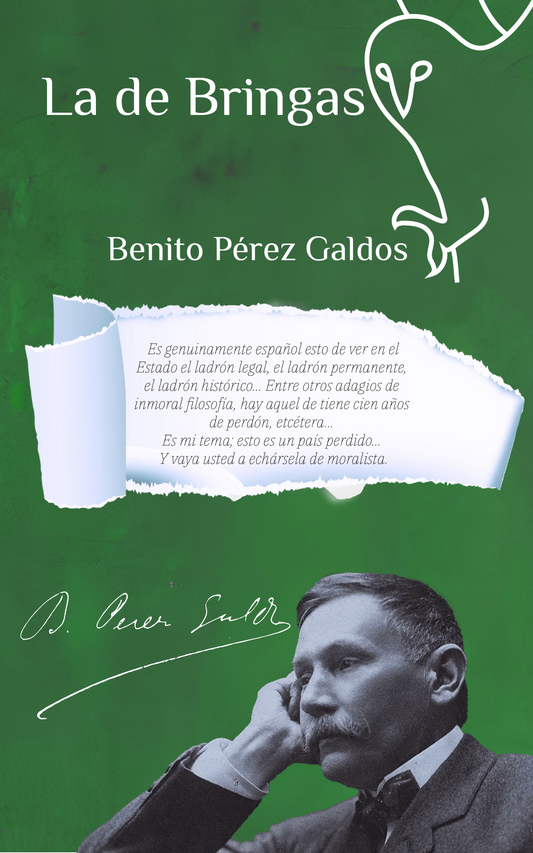 🌟 Descubre "La de Bringas" de Benito Pérez Galdós, una obra maestra del realismo literario español que retrata la sociedad madrileña del siglo XIX. ¡Reserva tu edición especial por solo 15 €! 📖