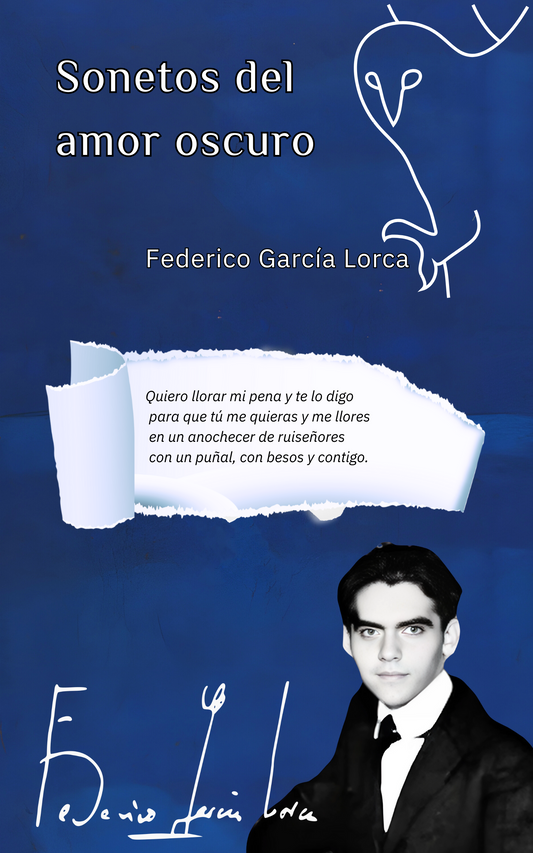 La edición definitiva de Sonetos del amor oscuro, con introducción crítica e ilustraciones originales de Lorca. Poesía, pasión y belleza eterna.